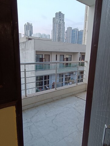 Balcony in 2 BHK Builder Floor at Ansal API Esencia, Sector 67 – for Rent