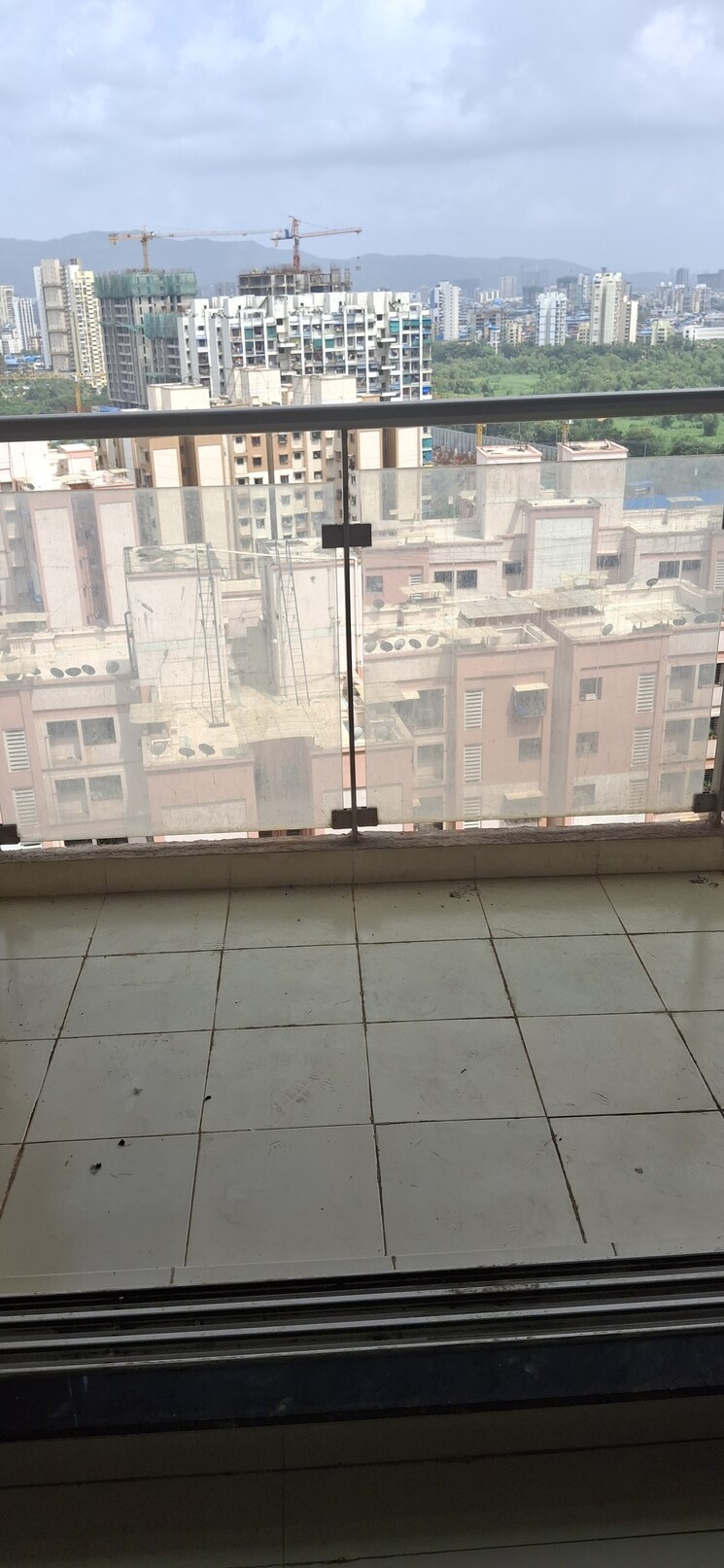 Balcony, bhairaav-goldcrest-residency 2 Bedroom 1256 Sq.Ft. Apartment In Ghansoli Navi Mumbai 8945554