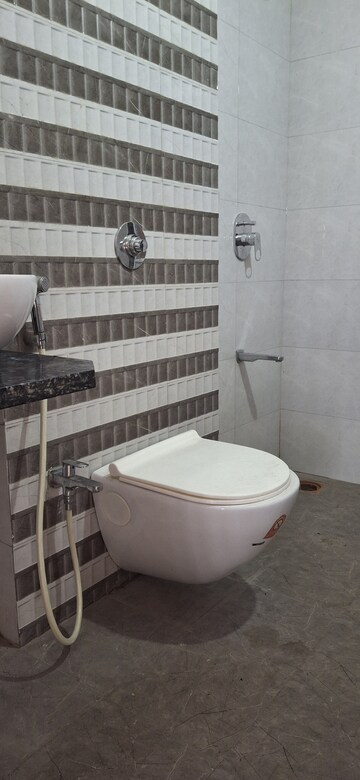 Bathroom in 2 BHK Apartment at Bhairaav Goldcrest Residency, Ghansoli – for Rent