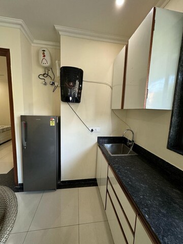 Kitchen in 1 BHK Builder Floor at DLF Cyber SEZ, Sector 24 – for Rent