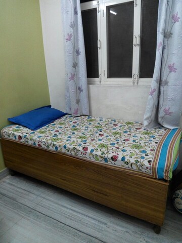 Bedroom in 1 BHK Builder Floor at Rohini Sector 7 – for Rent