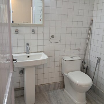 Bathroom in 2 BHK Builder Floor at Malviya Nagar – for Rent