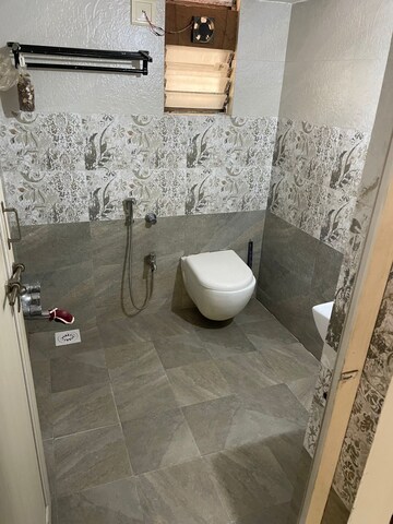 Bathroom in 3 BHK Apartment at Ambawadi – for Rent