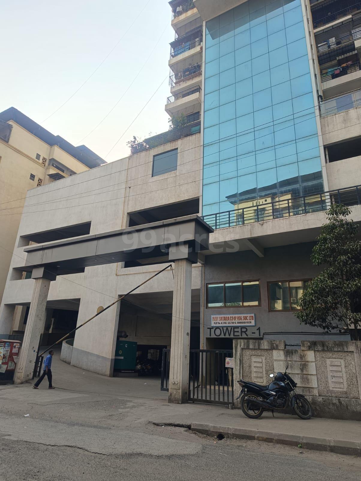 2 BHK + Extra Room 1200 Sq.Ft. Apartment in New Satara CHS kharghar