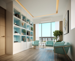 Balcony in 2 BHK Apartment at Andheri West – for Sale