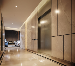 Building Lobby in 2 BHK Apartment at Andheri West – for Sale