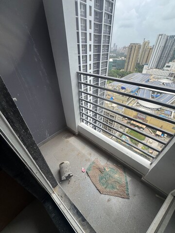 Balcony in 2 BHK Apartment at Sheth Zuri, Laxmi Nagar – for Rent