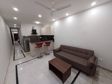 Living Room in 1 BHK Apartment at Saket – for Rent