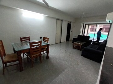 Living Room in 3 BHK Apartment at Ambawadi – for Rent