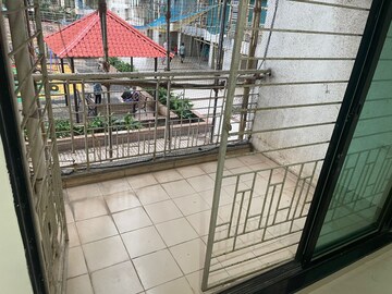 Balcony in 2 BHK Apartment at Mahavir Heritage CHS, Kharghar Sector 35g – for Rent