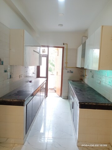 Kitchen in 3 BHK Apartment at Vasant Kunj – for Rent