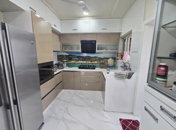Kitchen in 2 BHK Apartment at Kumar Picasso, Hadapsar – for Rent