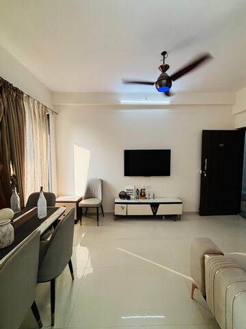 Living Room in 1 BHK Apartment at Pinnacle Nano City, Joveli – for Sale