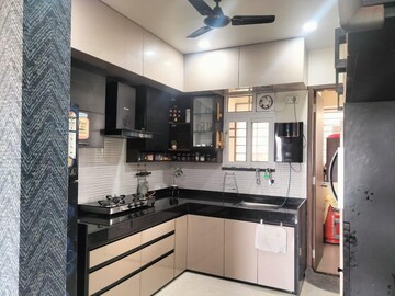 Kitchen in 3 BHK Apartment at Majestique Towers, Kharadi – for Rent