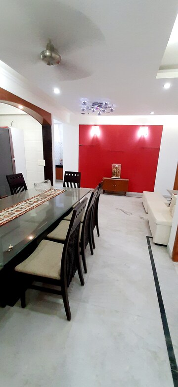 Living Room in 3 BHK Apartment at Sector 3 Dwarka – for Rent