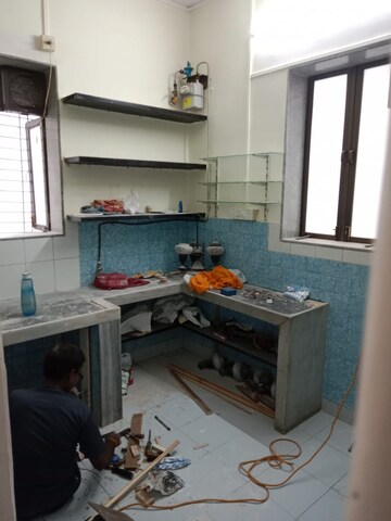 Kitchen in 1 BHK Apartment at Om Sai CHS Mahim, Mahim – for Rent