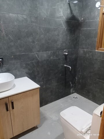 Bathroom in 3 BHK Builder Floor at Vasant Kunj – for Rent
