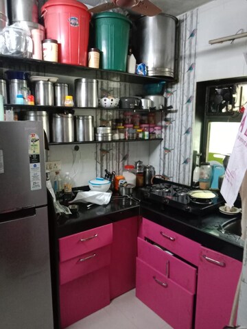 Kitchen in 1 BHK Apartment at Shanti Niketan Mahim West, Mahim West – for Rent