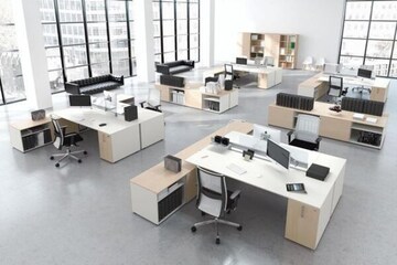Team Area in  Office Space at Magarpatta Sylvania, Hadapsar – for Rent