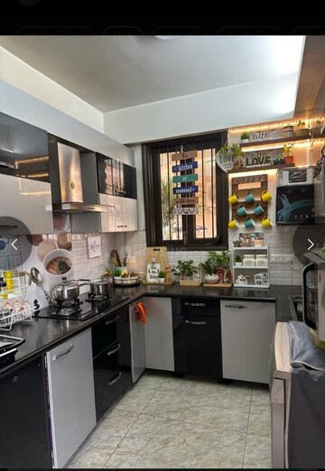 Kitchen in 2 BHK Apartment at Panchsheel Wellington, Dundahera – for Rent