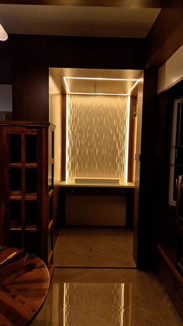 Living Room in 3.5 BHK Villa at Panchshil Balewadi High Street, Baner – for Rent