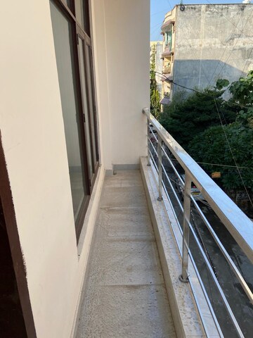 Balcony in 3 BHK Builder Floor at Chattarpur – for Rent