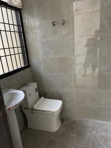 Bathroom in 3 BHK Builder Floor at Chattarpur – for Rent