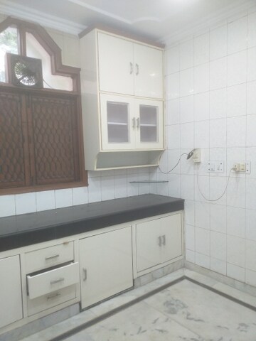 Kitchen in 3 BHK Builder Floor at New Rajinder Nagar – for Rent