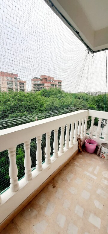 Balcony in 3 BHK Apartment at Sector 6 Dwarka – for Rent