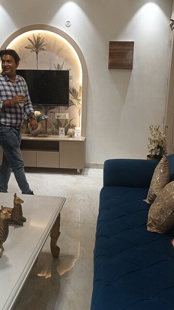 Living Room in 2.5 BHK Builder Floor at Ambesten Twin County, Sector 1 Greater Noida – for Sale