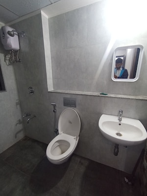 Bathroom in 1 BHK Apartment at Lodha Palava Downtown, Dombivli East – for Sale