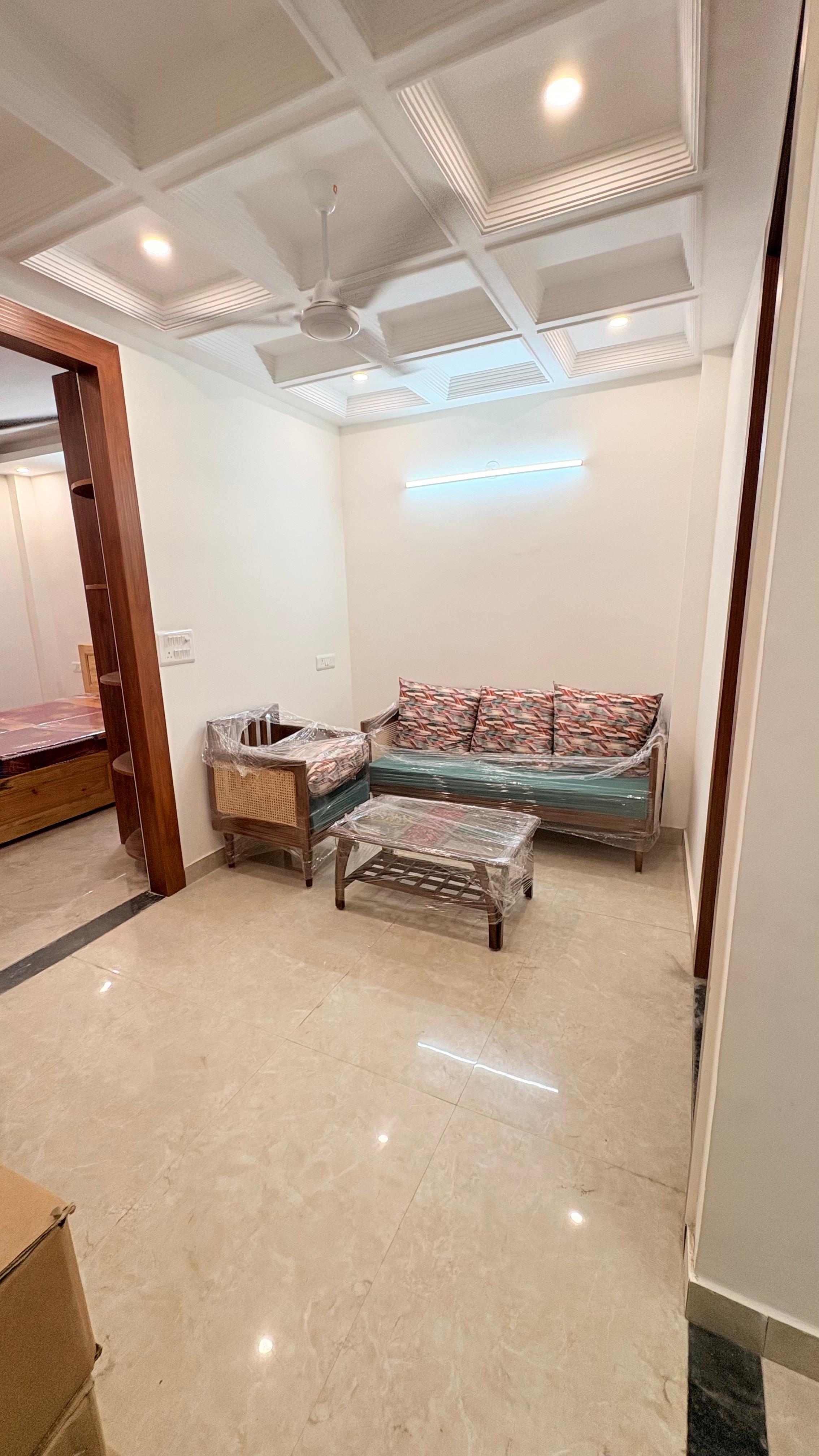 1 BHK + Pooja Room Builder Floor For Rent in Ansal Sushant Apartments