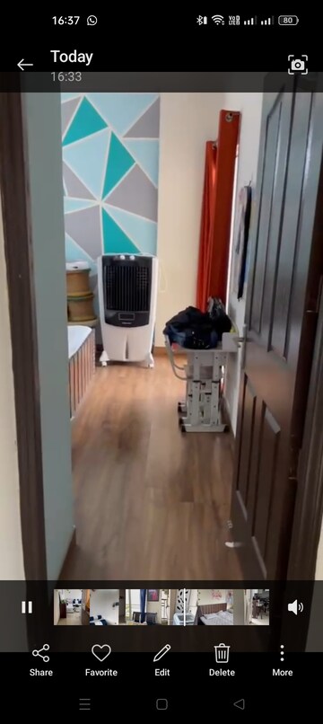 Master Bedroom in 2 BHK Apartment at JM Florance, Tech Zone 4 Greater Noida – for Sale