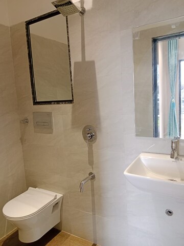 Bathroom in 1 BHK Apartment at Aar Ramesh Residency Vasai, Naigaon East – for Sale