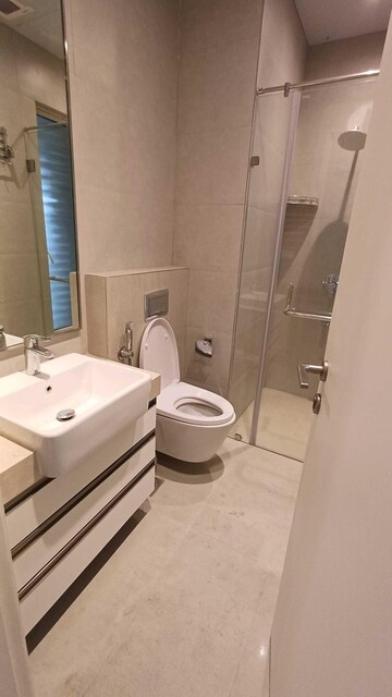 Bathroom in 3 BHK Apartment at Indiabulls Sky Forest, Lower Parel – for Sale
