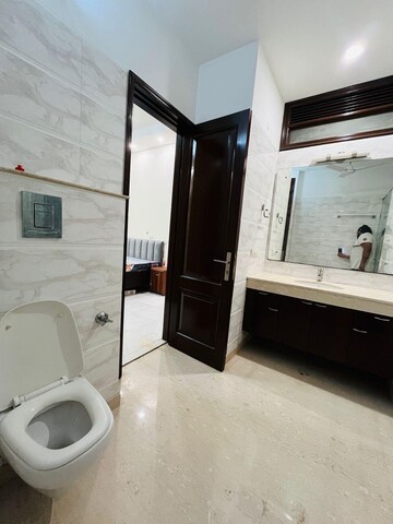 Kitchen in 4 BHK Builder Floor at Ansal Sushant Apartments, Sushant Lok I – for Rent