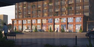  Shop – Exterior View View at Magarpatta City - for Sale