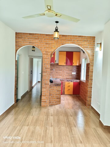 Building Lobby in 2 BHK Builder Floor at Vasant Kunj – for Rent