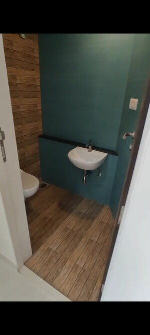 Bathroom in 1 BHK Apartment at Lodha Majiwada Tower 5, Majiwada – for Sale