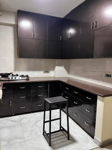 Kitchen in 2 BHK Builder Floor at Lajpat Nagar I – for Rent