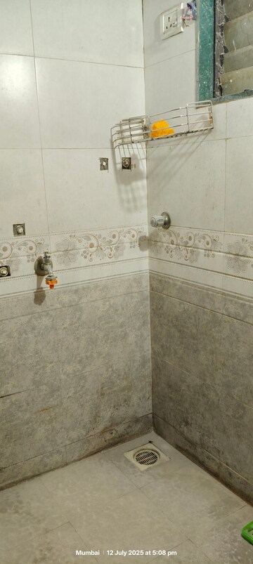Bathroom in 1 RK Apartment at Bhandup East – for Rent
