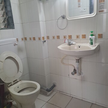 Bathroom in 2 BHK Apartment at Liberty Garden, Malad West – for Rent