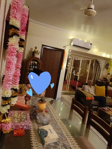 Living Room in 2.5 BHK Apartment at Sector 16 Kopar Khairane – for Rent