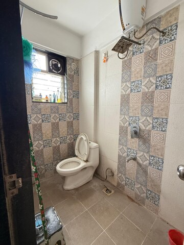 Bathroom in 2 BHK Apartment at Vaishnavi Sahil Vighnesh, Wakad – for Rent