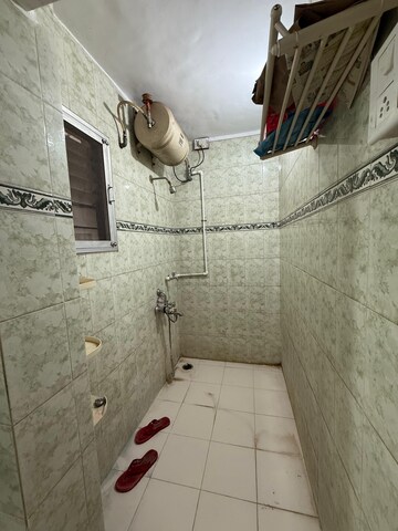 Bathroom in 1 BHK Apartment at Dhanraj Park Society, Wakad – for Rent