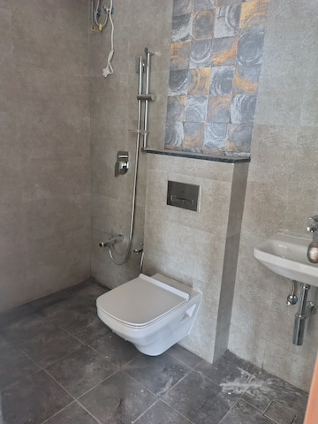Bathroom in 2 BHK Apartment at Naman Habitat, Andheri West – for Rent