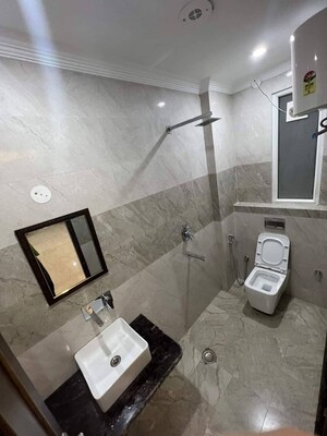 Bathroom in 4 BHK Builder Floor at Sector 1 Greater Noida – for Sale