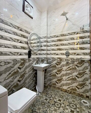 Bathroom in 4 BHK Builder Floor at Sector 1 Greater Noida – for Sale