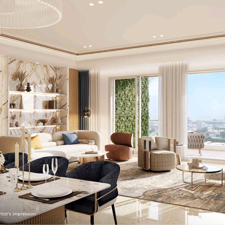 Living Room, lodha-gardenia 3 Bedroom 1346 Sq.Ft. Apartment In Wadala Mumbai 8946773