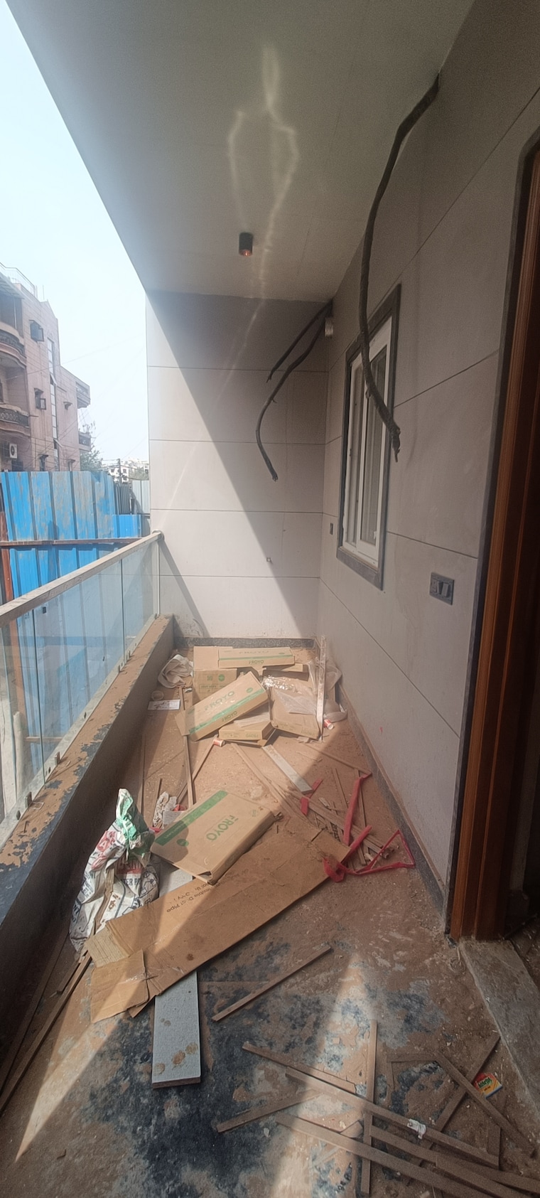 Balcony, rohini sector 7 4 Bedroom 150 Sq.Mt. Builder Floor In Rohini Sector 7 Delhi 8946837